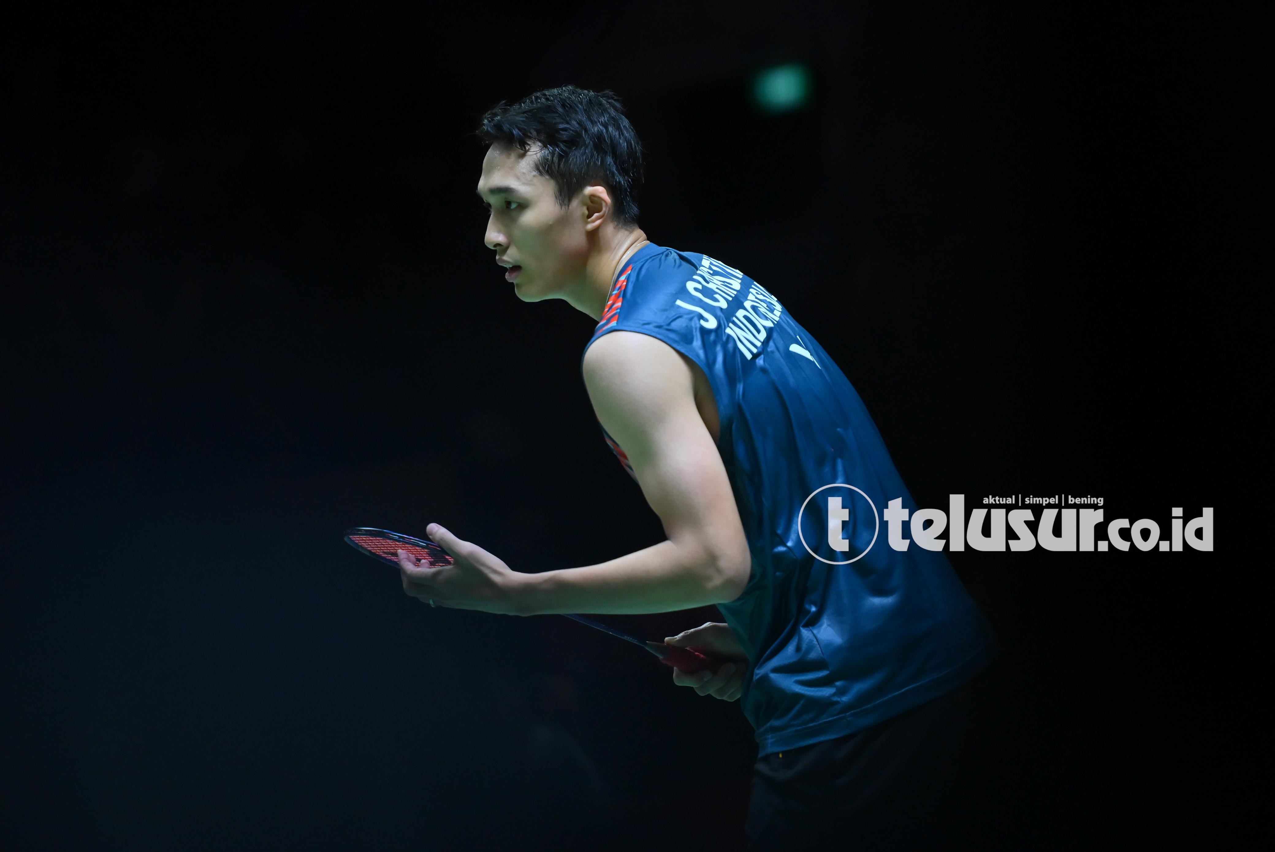 FOTO: Aksi Jonatan Christie Tembus Final Indonesia Masters 2025