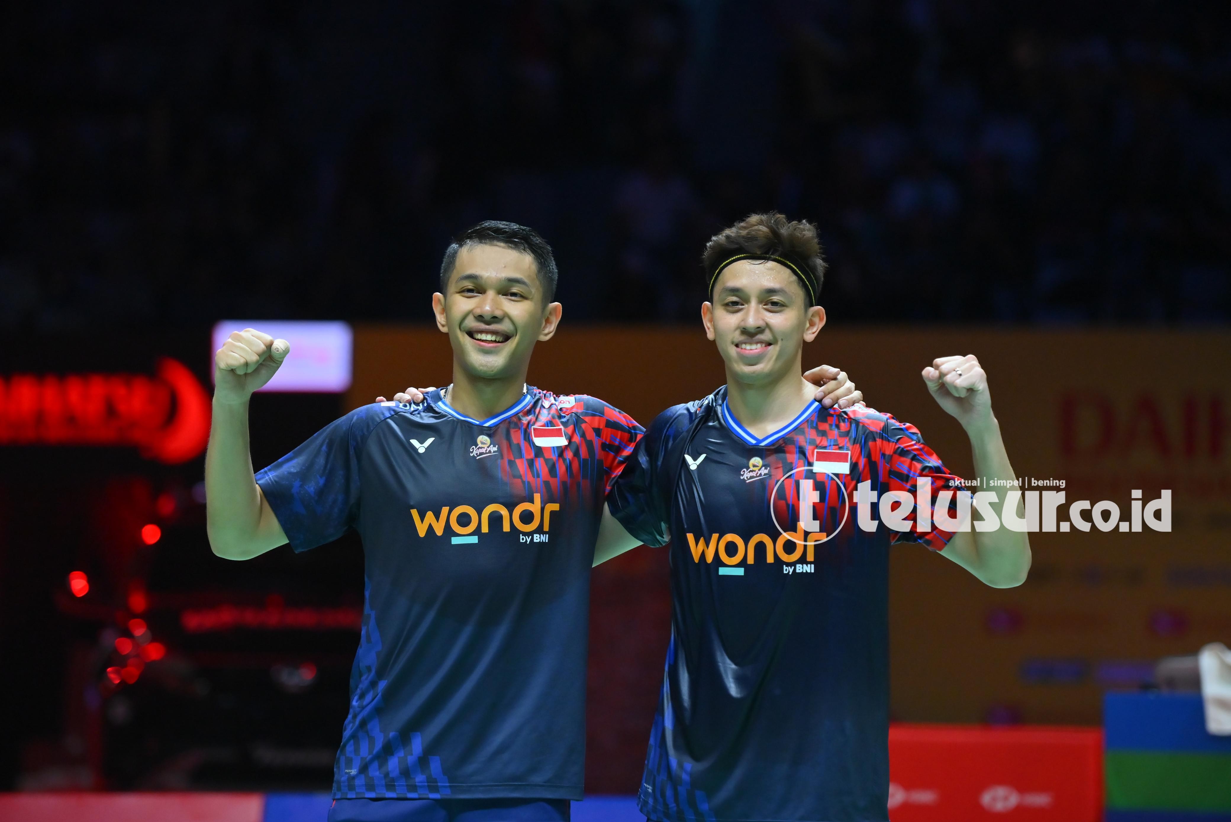 FOTO: Fajar/Rian Pastikan Tempat di Final Indonesia Masters 2025