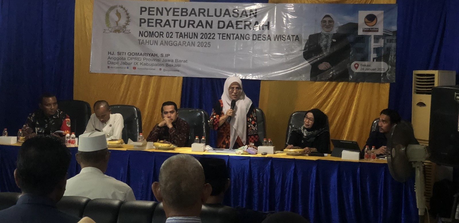 Anggota DPRD Jabar Ajak Warga Kembangkan Potensi Wisata Di Kelurahan Setia Asih