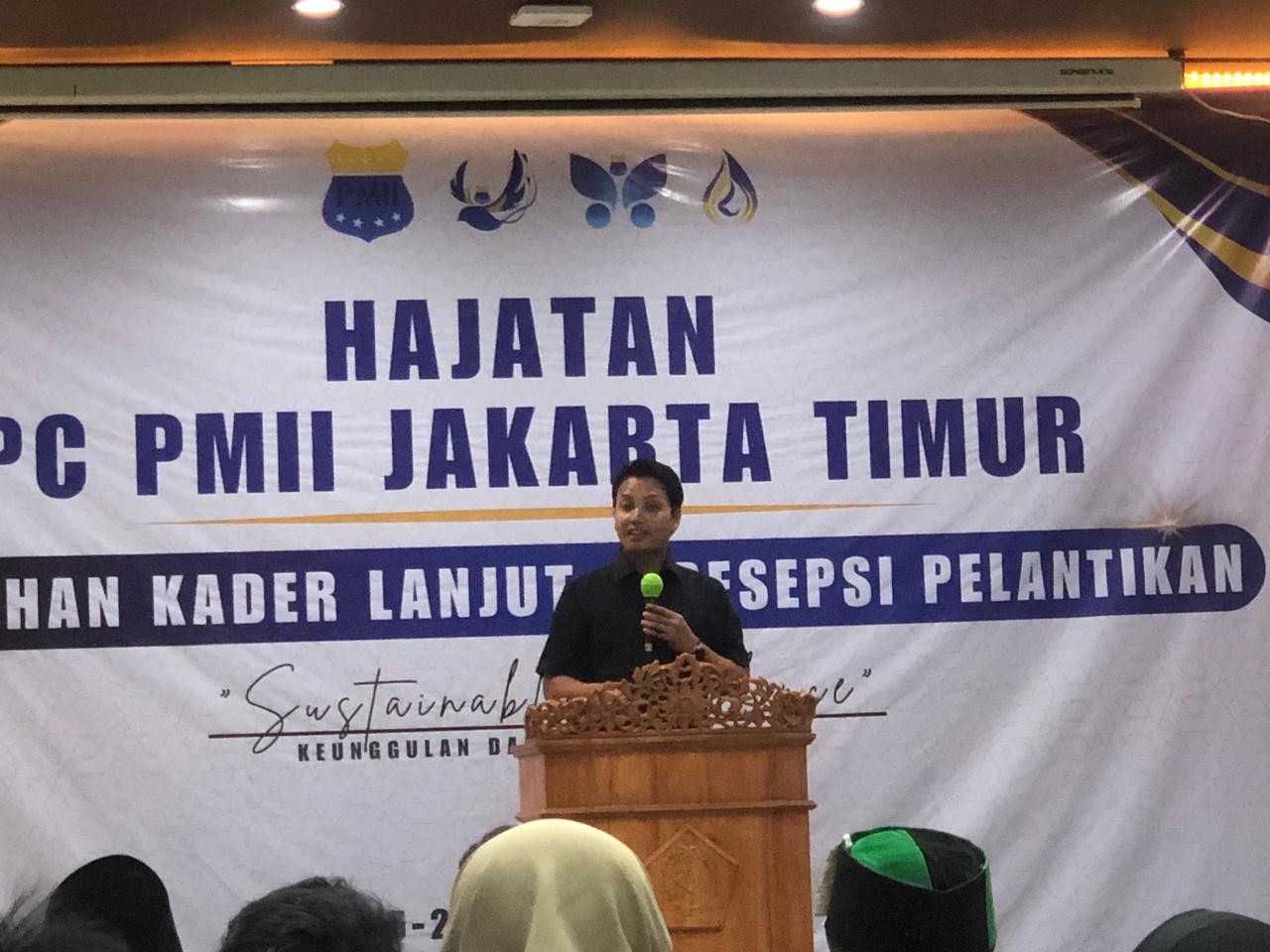 Pelantikan PMII Jaktim, DPRD DKI: Peningkatan Skill Anak Muda Perlu Jadi Concern