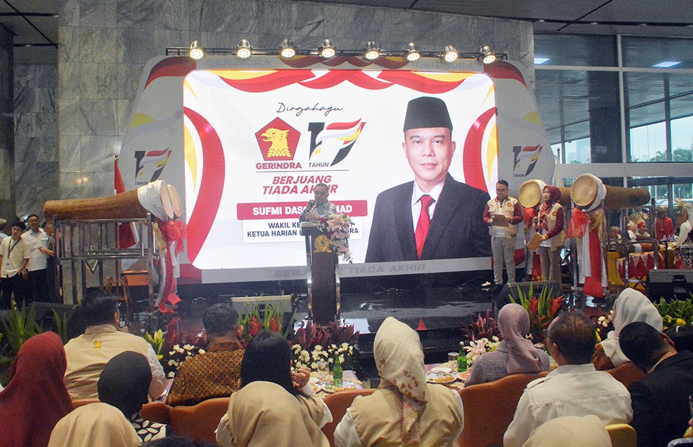Gebyar UMKM  Merah Putih  Dalam Rangka HUT Partai Gerindra ke-17