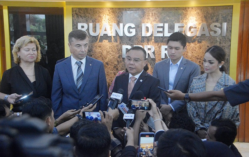 Sufmi Dasco Terima Duta Besar Rusia