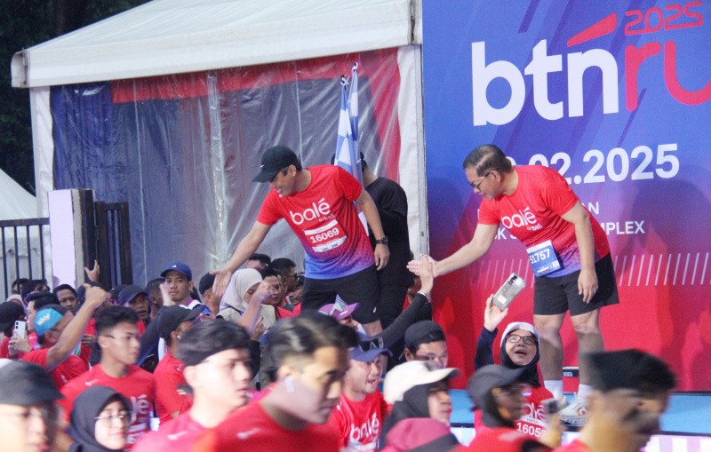 75 Tahun BTN Gelar BTN Run Road to BTN JAKIM 2025