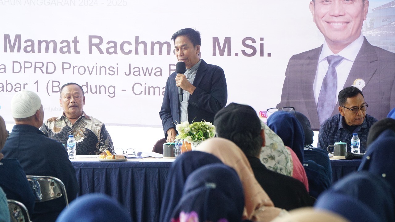 Mamat Rachmat Sosialisasikan Perda No 4 Agar Masyarakat Paham Lingkungan