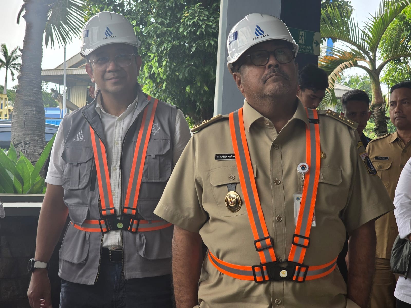 Tinjau IPA Buaran III, Wagub Rano Pastikan Proyek Ini Segera Tuntas