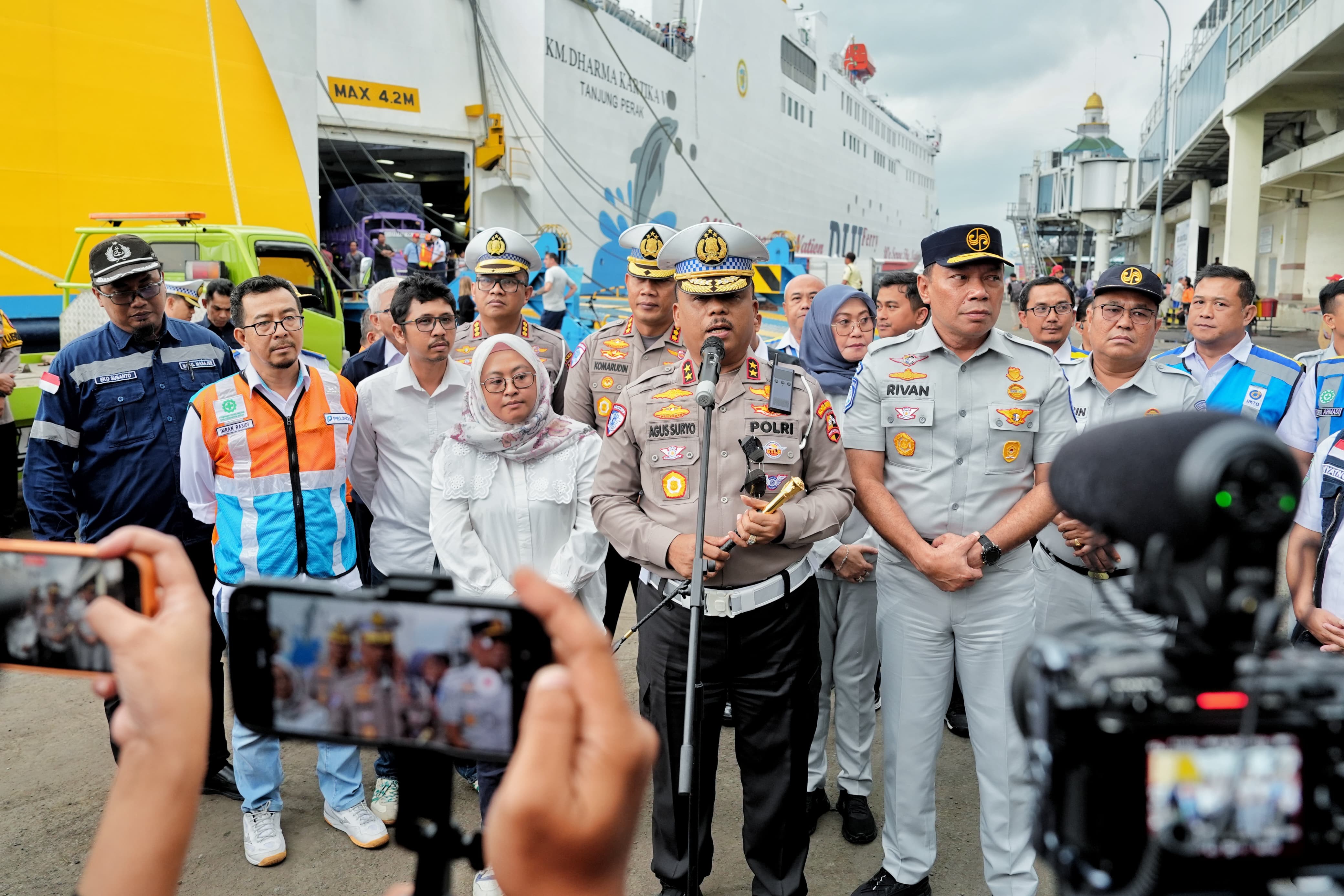Jelang Ramadan, Korlantas Polri Tinjau Titik Rawan Kecelakaan di Malang 