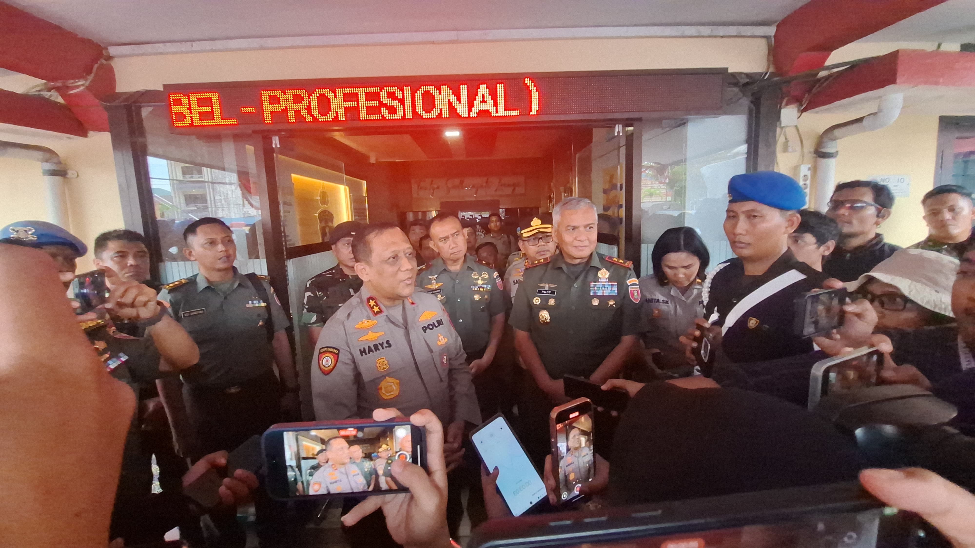 Usai Penyerangan Mapolres Tarakan, Polri-TNI Tegaskan Tetap Solid