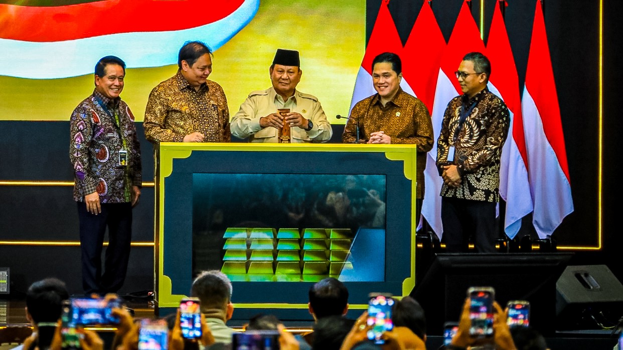 Bank Emas Pegadaian Diresmikan Presiden Prabowo, Optimis Perkuat Ekonomi Nasional