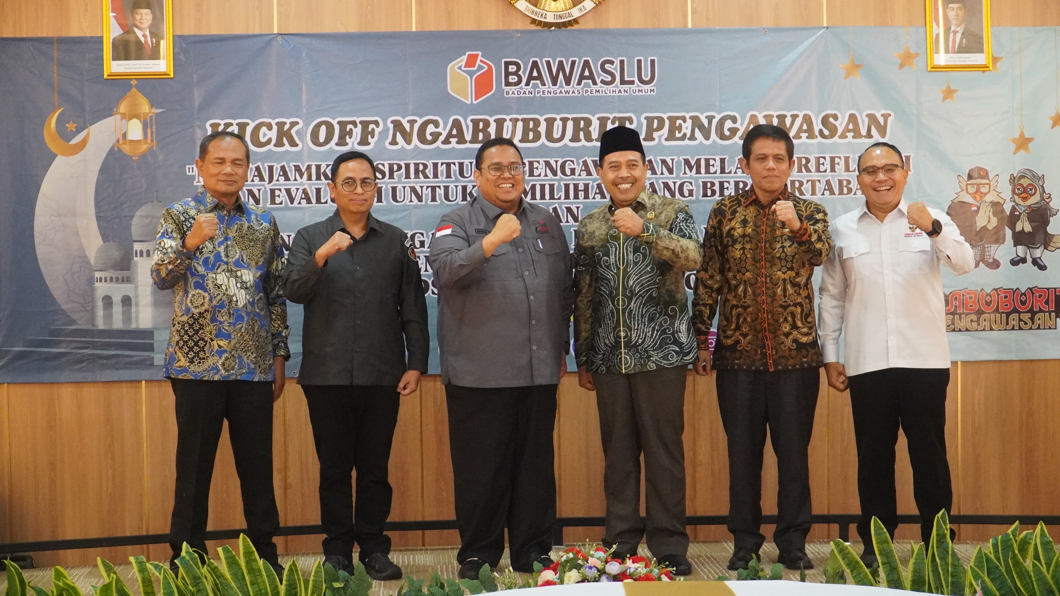 Bawaslu Gelar Kick Off Ngabuburit Pengawasan dan MoU dengan Ombudsman