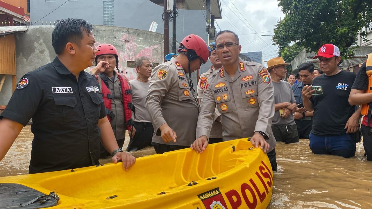 500 KK Terdampak Banjir Kiriman di Tanjung Sanyang Cawang