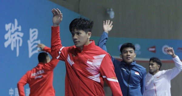 Jelang Ruichang China Masters 2025, Skuad Indonesia latihan perdana di Ruichang Sport Park Gym China