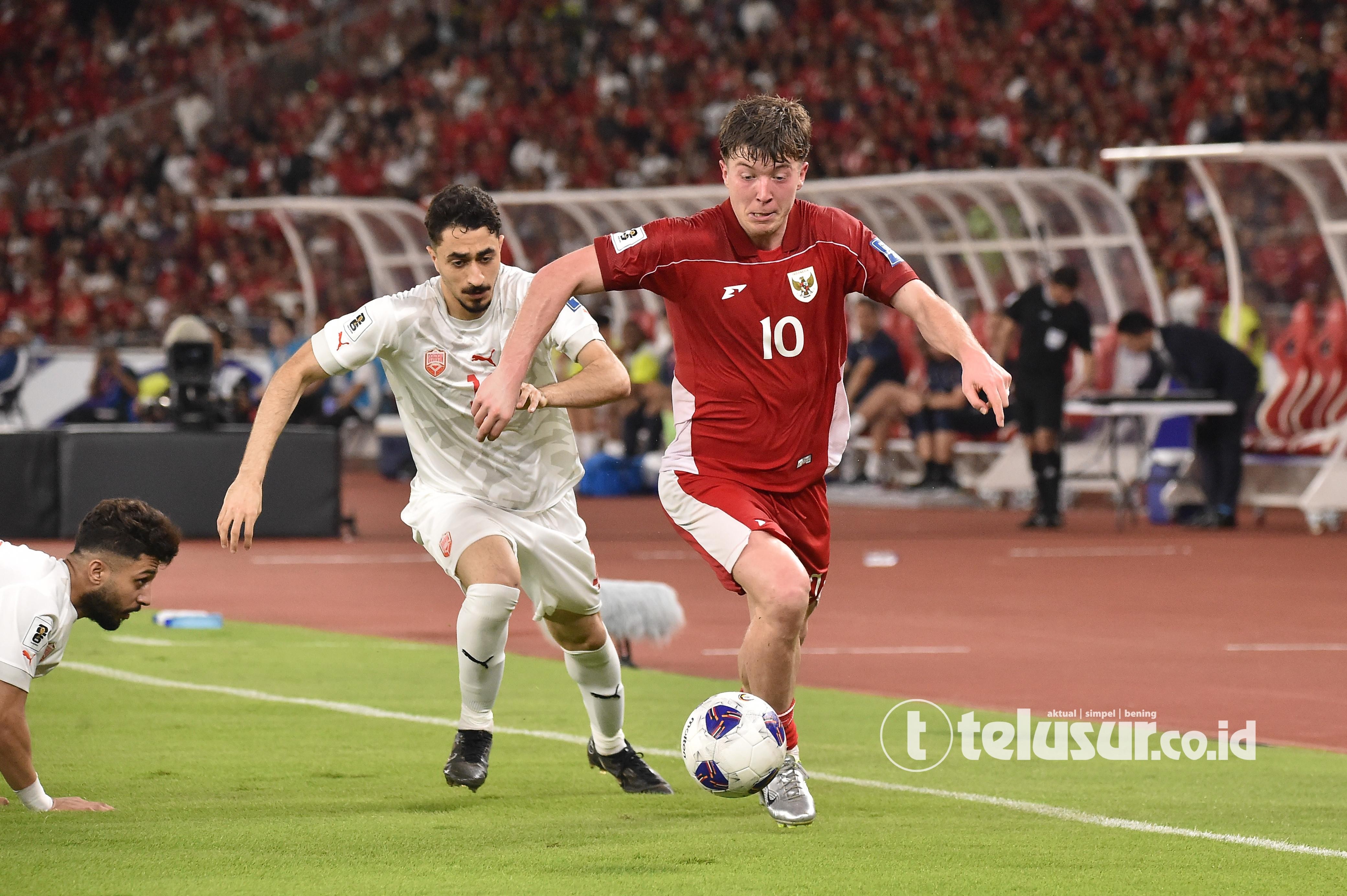 Gol Ole Romeny Jadi Penentu Kemenangan Timnas Indonesia atas Bahrain
