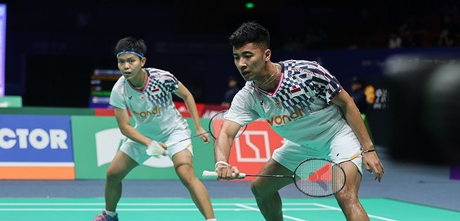 Dejan/Fadia Gagal Menahan Gempuran Juara Dunia, Tersingkir dari BAC 2025