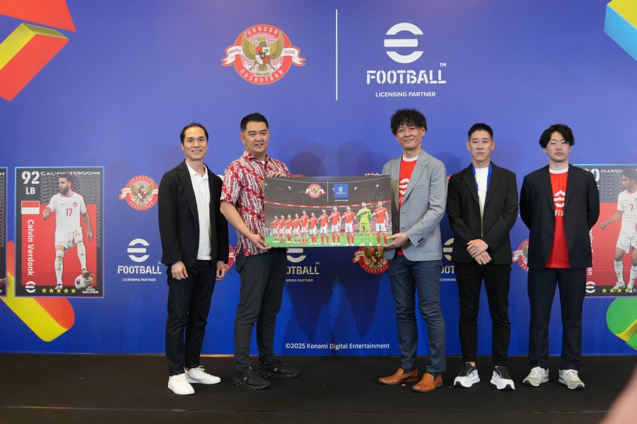 PSSI Jalin Kerjasama dengan Konami, Timnas Indonesia Resmi Hadir di Gim eFootball™️