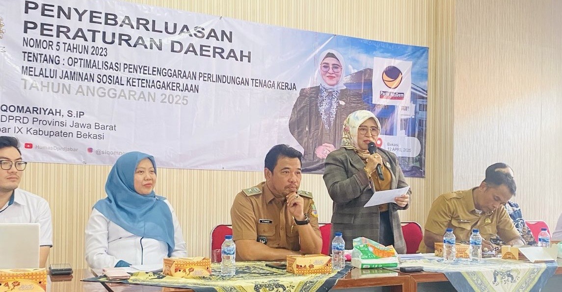 Siqom Dorong Masyarakat Bekasi Manfaatkan Perlindungan Tenaga Kerja
