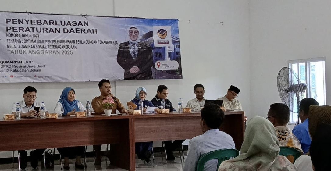Siqom Dorong Perlindungan Tenaga Kerja melalui Sosialisasi Perda di Tarumajaya