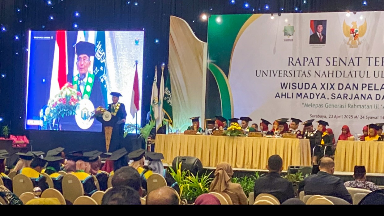 60,36% Mahasiswa Unusa Lulus Tepat Waktu pada Wisuda ke-19