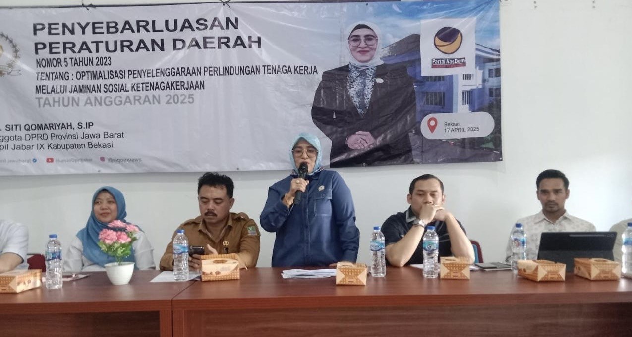 Sosialisasi Perda, Siqom Tekankan Pentingnya Keselamatan Kerja