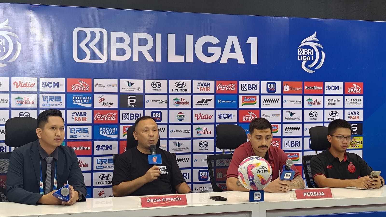 Ricky Nelson Sebut Perubahan Formasi Jadi Kunci Persija Kalahkan Bali United