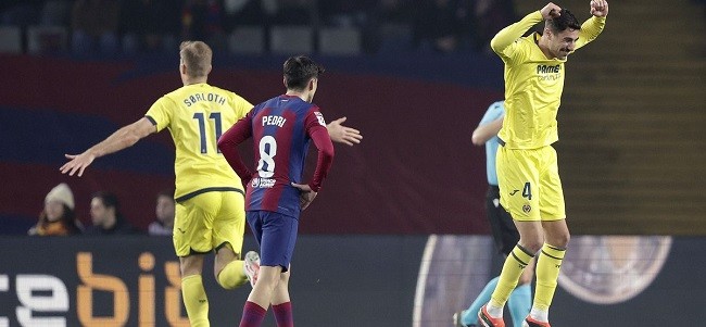 Barcelona Tumbang di Kandang, Villarreal Bungkam Juara La Liga