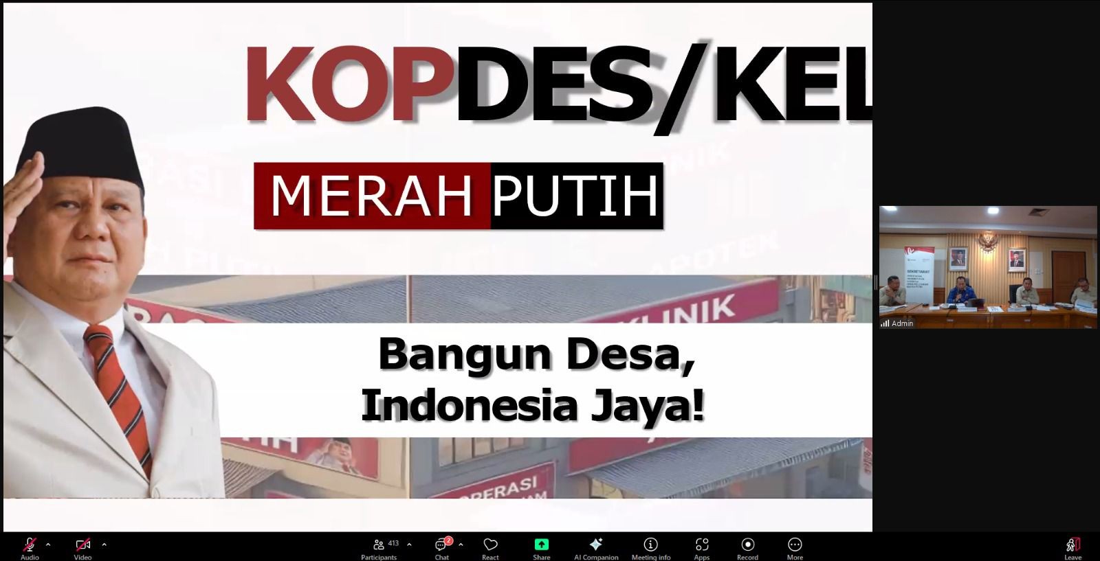 Kemenkop Akselerasi Tugas Pusat hingga Daerah Percepat Pembentukan Kopdes Merah Putih
