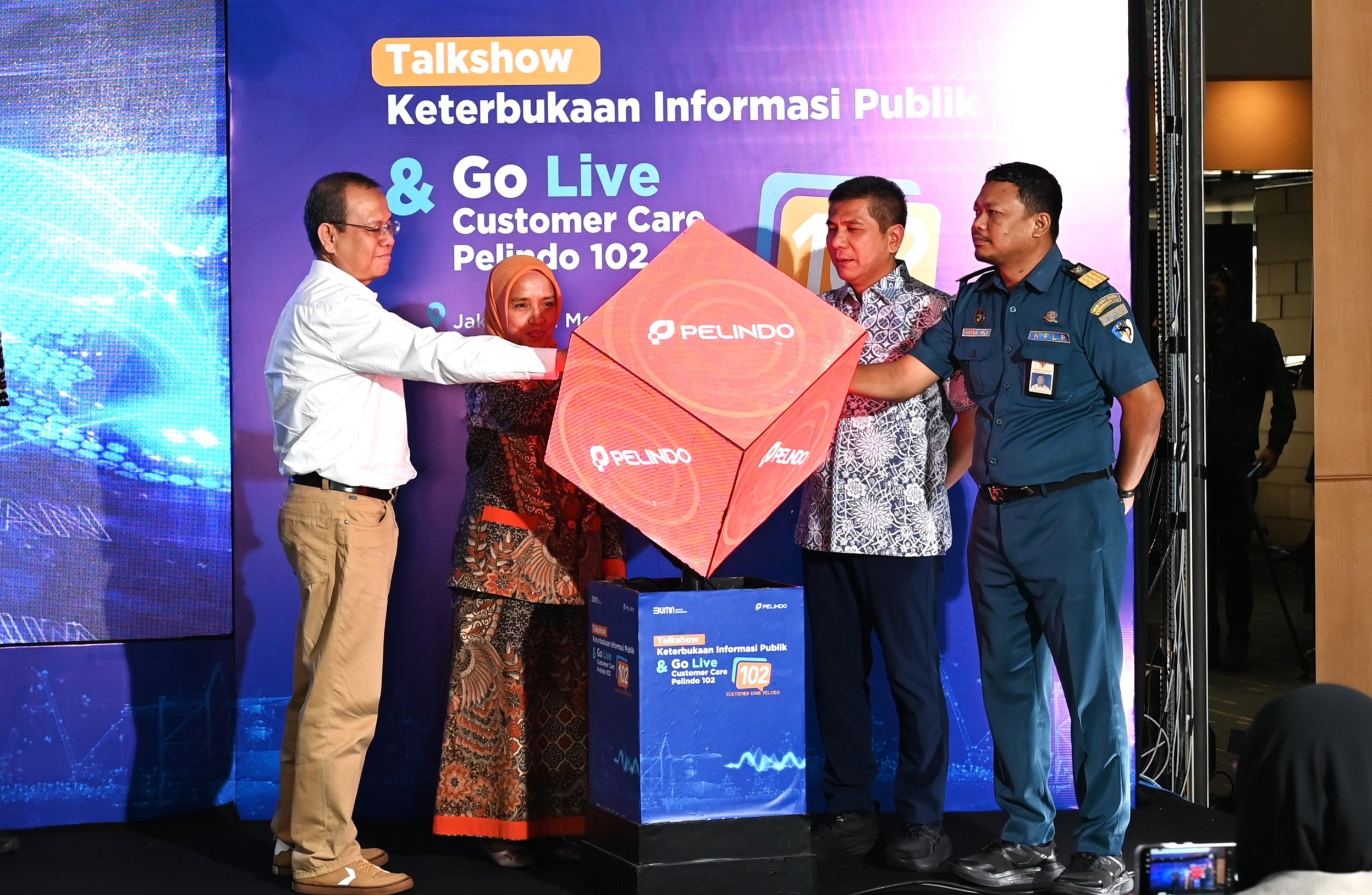 Luncurkan Customer Care Pelindo 102, Layanan Pelindo Makin Mudah 