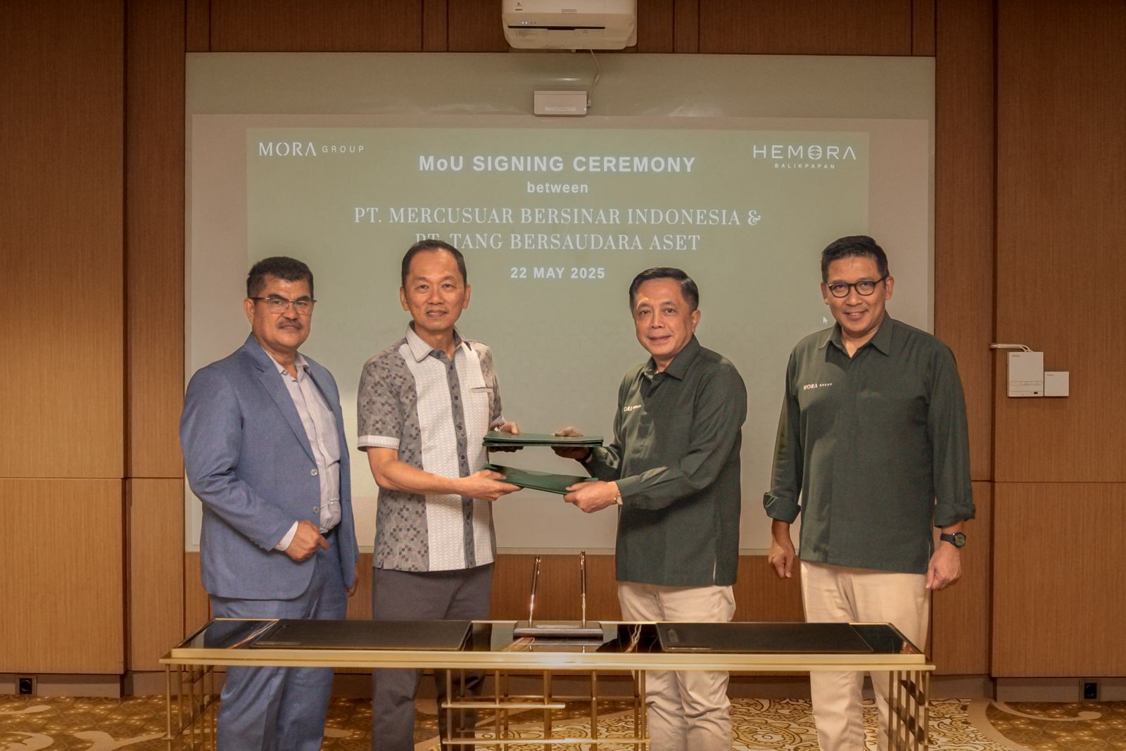Mora Group Teken MoU Pembangunan Hemora Balikpapan Perluas Jejak Portofolio Hotel Bintang 4