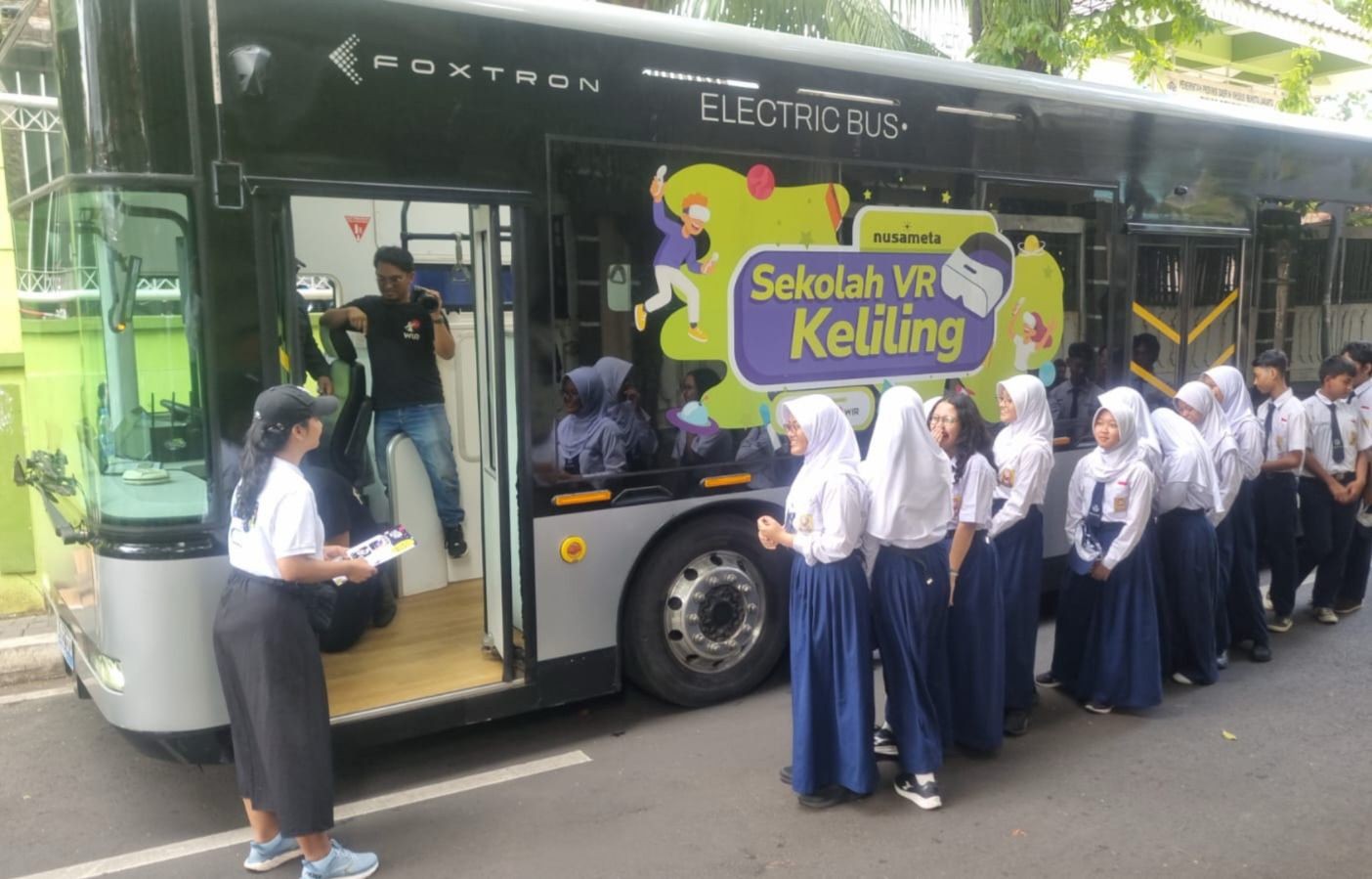Bus VR Nusameta Keliling Sekolah, Targetkan 2 Juta Siswa Tiap Tahun!