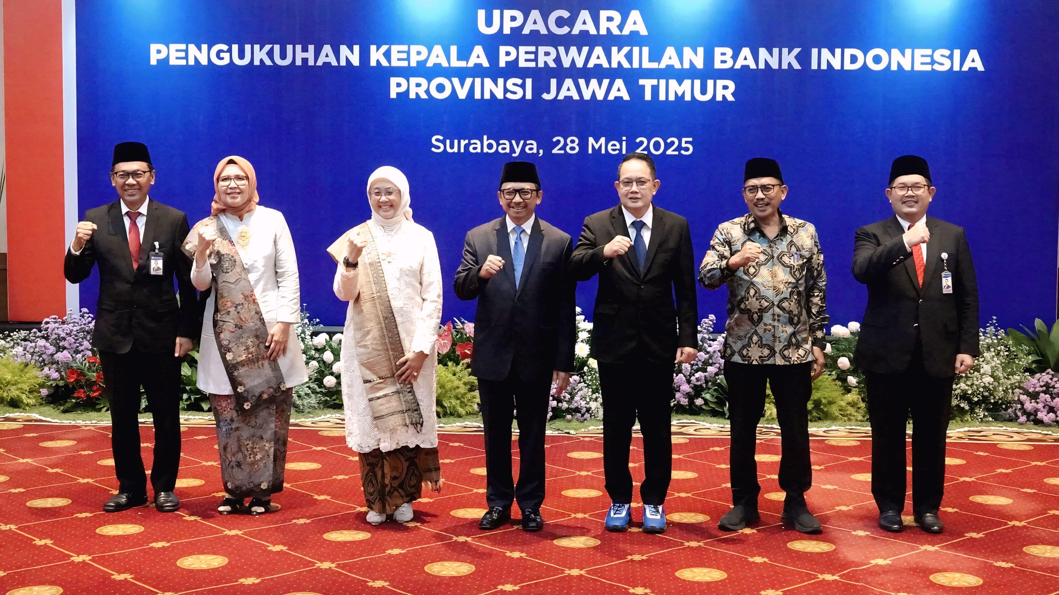 Sekdaprov Adhy Ajak Perwakilan BI Jatim Tingkatkan Kerjasama Guna Jaga Stabilitas Inflasi Daerah
