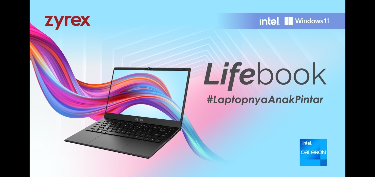 Zyrex Luncurkan Lifebook 'Laptopnya Anak Pintar' untuk Generasi Masa Depan