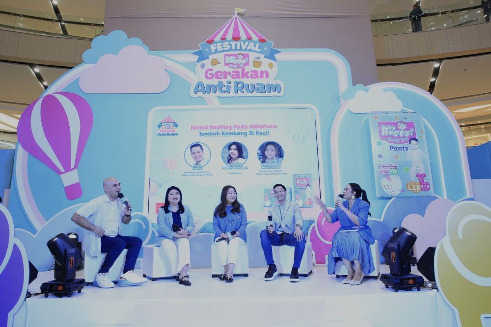 Festival Gerakan Anti Ruam Baby Happy Hadirkan Edukasi Seru dan Momen Ceria Bareng Si Kecil