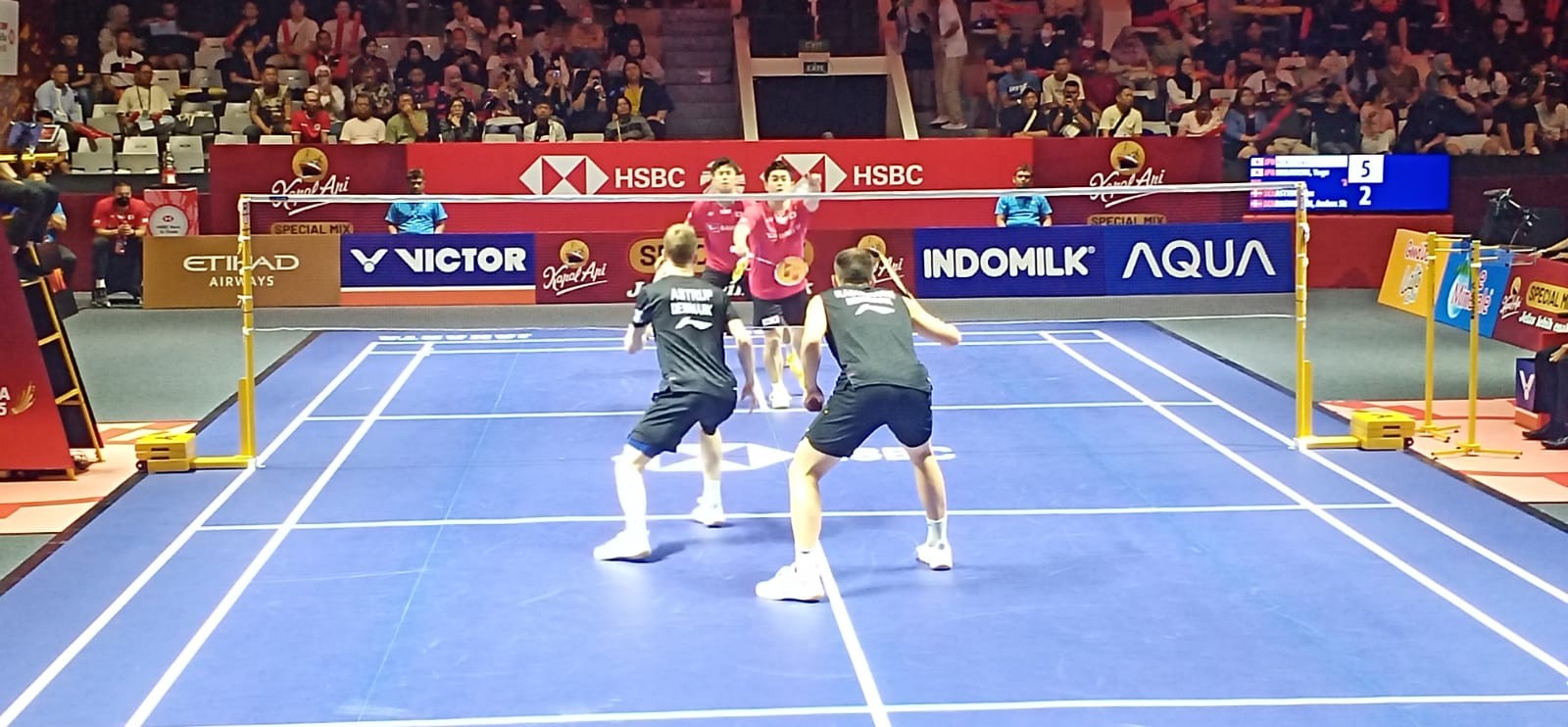 Duel Sengit di Istora, Hoki/Kobayashi Tumbangkan Unggulan Denmark