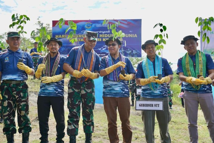 Napas Baru Kupang: 5.000 Pohon Menyulap Embung Noelpopo