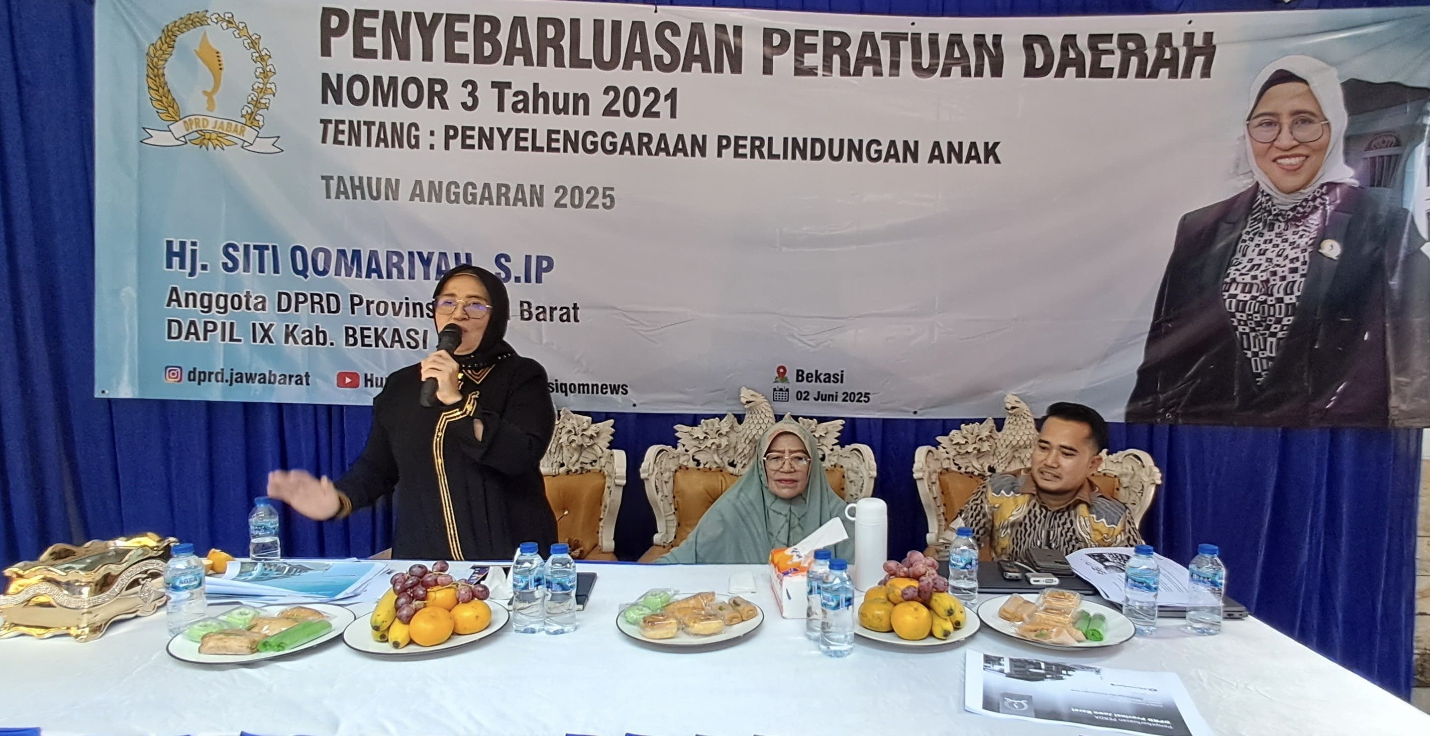 Siqom: Orang Tua Jangan Pernah Lelah Mengawal Tumbuh Kembang Anak