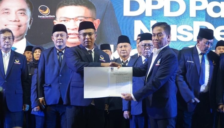 Alumnus ITB Nahkodai NasDem Kota Cimahi, Ivan Ade Sofiyan Targetkan 7 Kursi DPRD