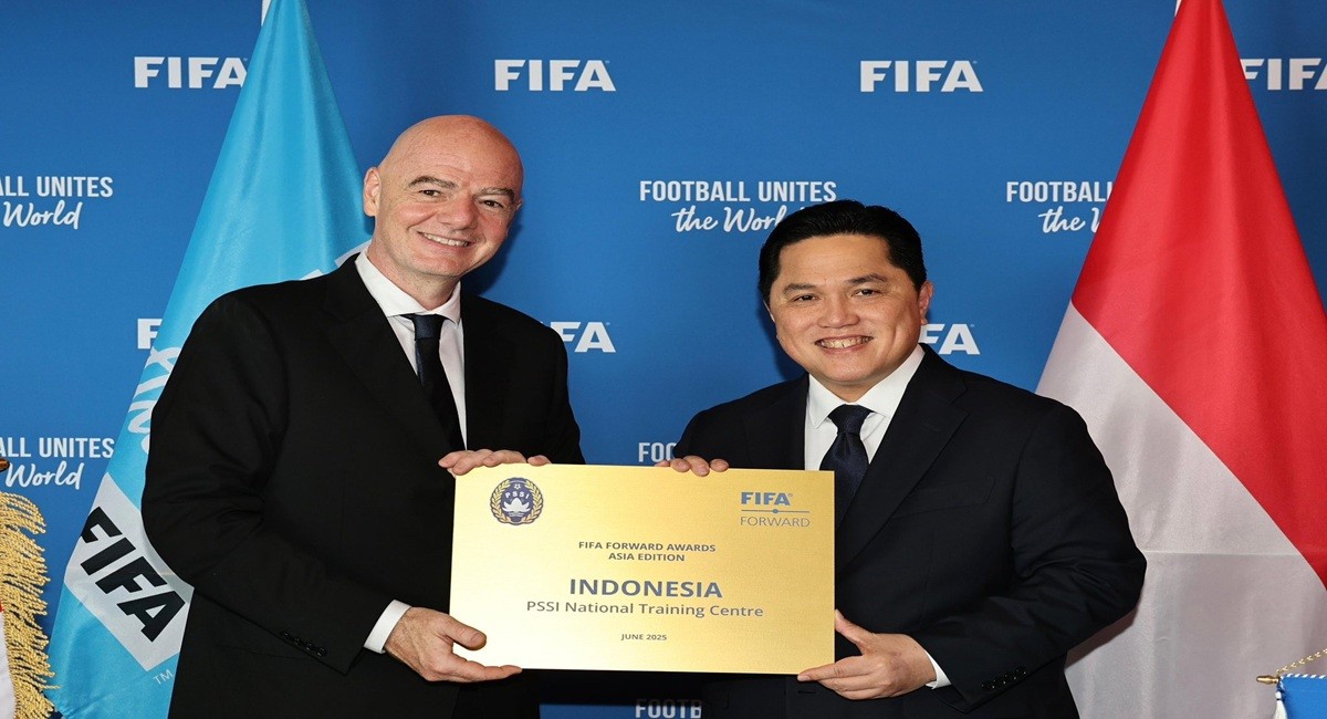 FIFA Berikan Penghargaan Kepada PSSI atas Pembangunan Training Center di IKN