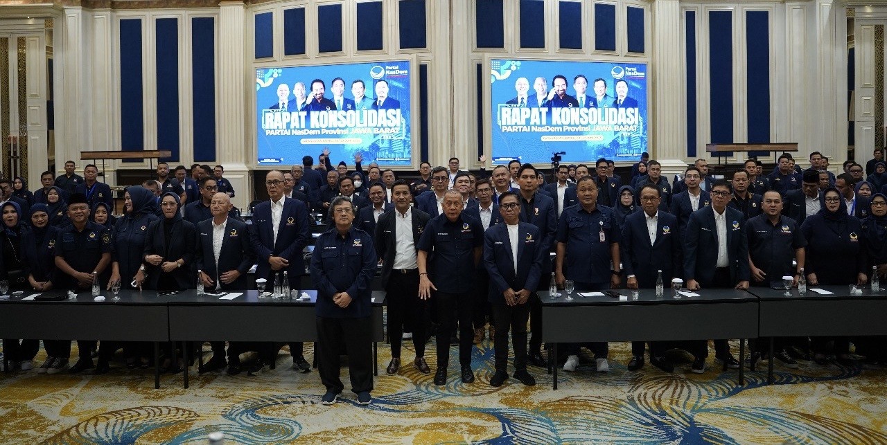 NasDem Jabar Gelar Konsolidasi Struktural, Kang Rachmat: Kita Harus Bergerak Bersama