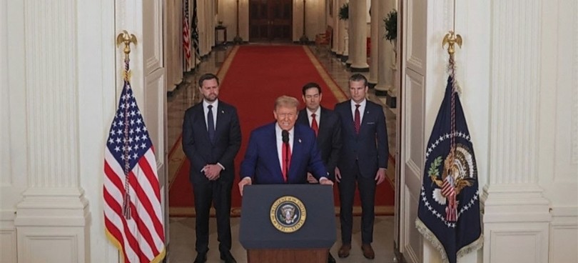 Isi Pidato Sombong Donald Trump Usai WS5Serang Iran