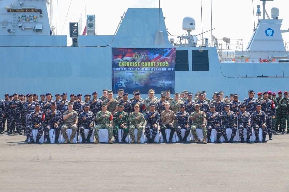 Latma CARAT 2025 Resmi Dibuka, TNI AL dan US Navy Perkuat Sinergi Maritim