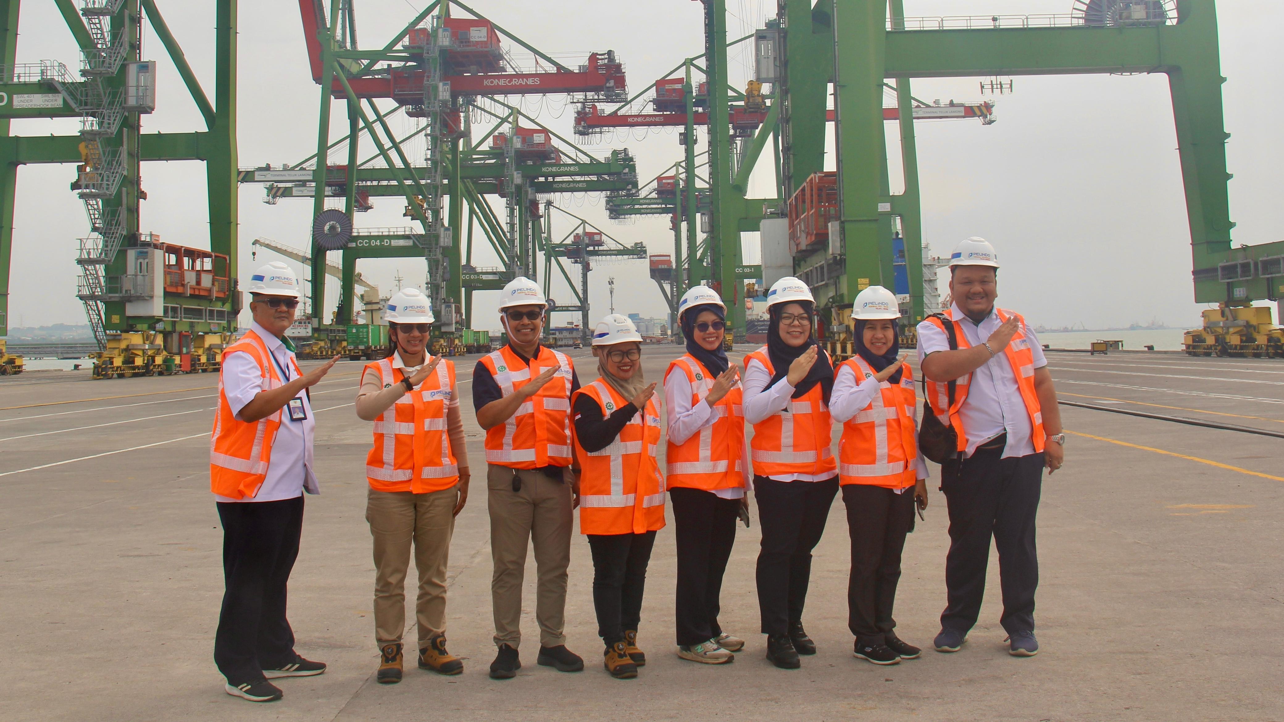 Kemenhub RI Tinjau Langsung Aksi Nyata Konservasi Energi Di Terminal Teluk Lamong, TPK Nilam, dan PT BJTI