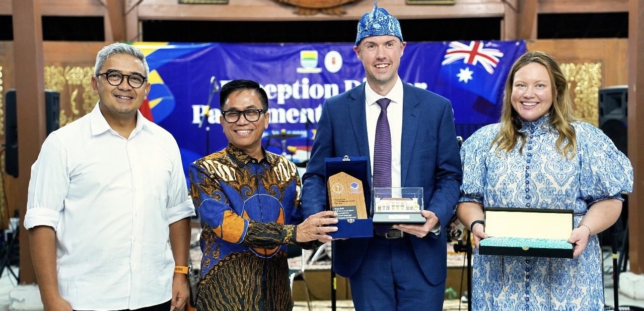 NasDem Jabar dan Pemkot Bandung Sambut Delegasi Labor Party Victoria