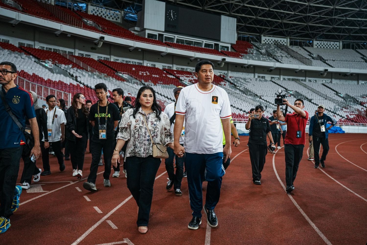 Maruarar Sirait Tinjau Kesiapan Stadion GBK Gelar Piala Presiden 2025