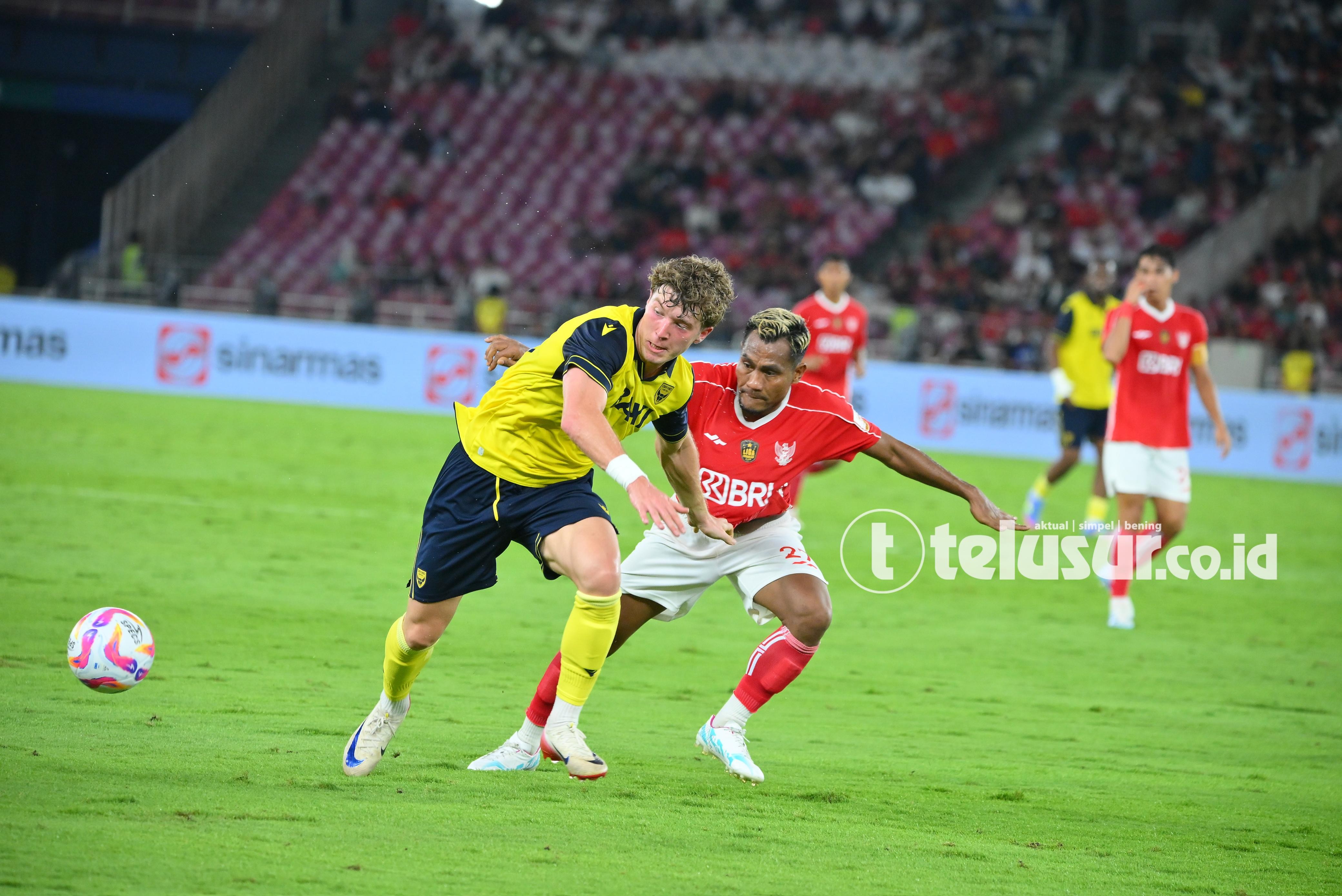 Sembilan Gol Tercipta, Oxford United Gasak Liga Indonesia All Star