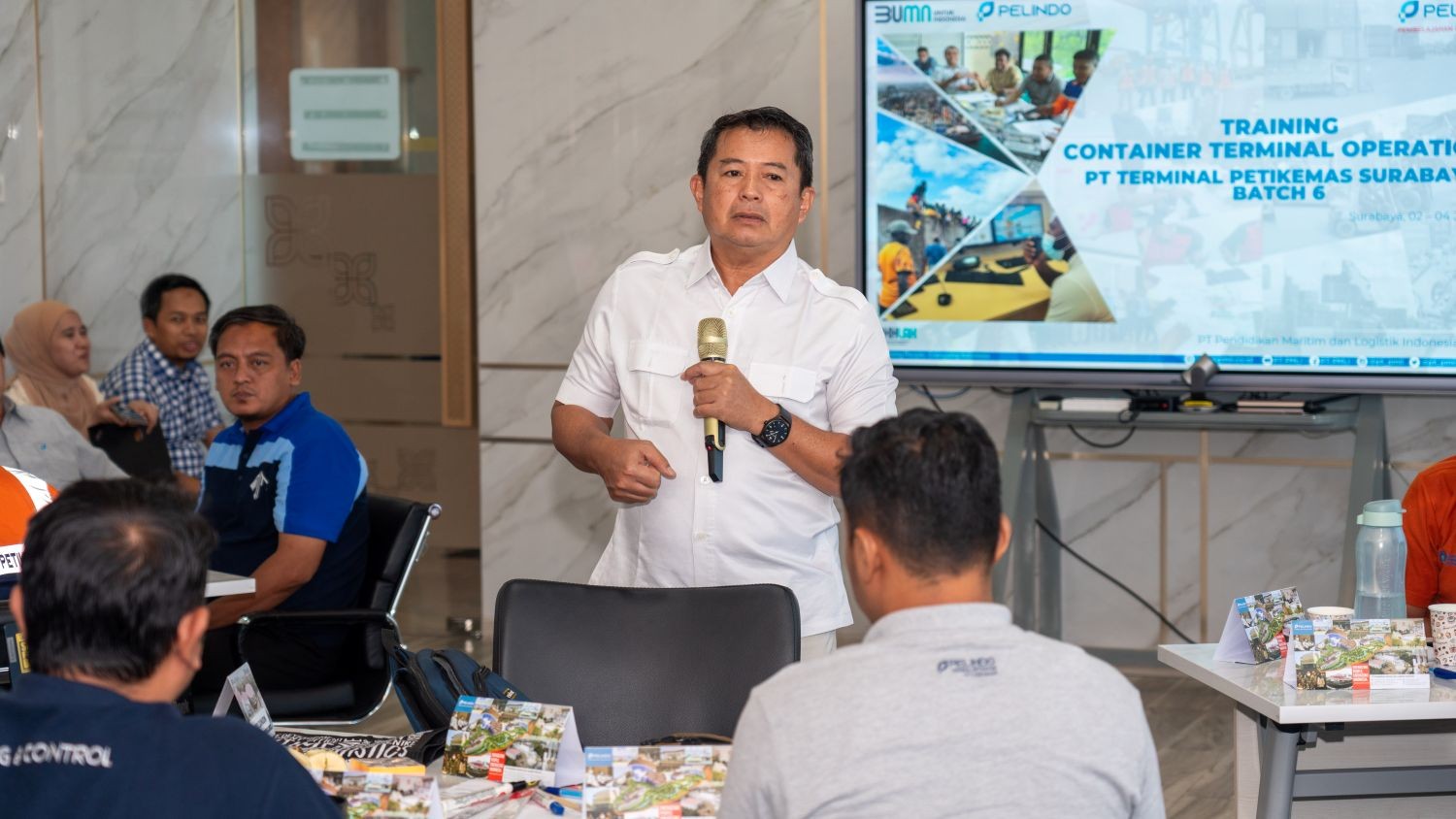 Pelatihan Container Terminal Operation (CTO) Sebagai Penguatan Sumber Daya Manusia Dukung Transformasi dan Standarisasi Berkelanjutan