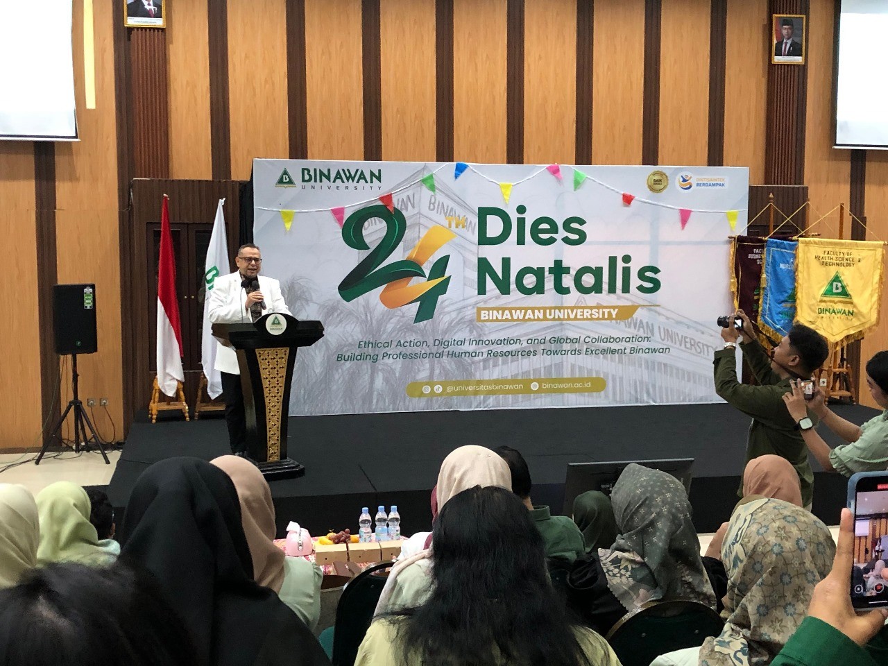 HUT ke-24, Universitas Binawan Kuatkan Pembangunan Inovasi Digital dan Kerjasama Global