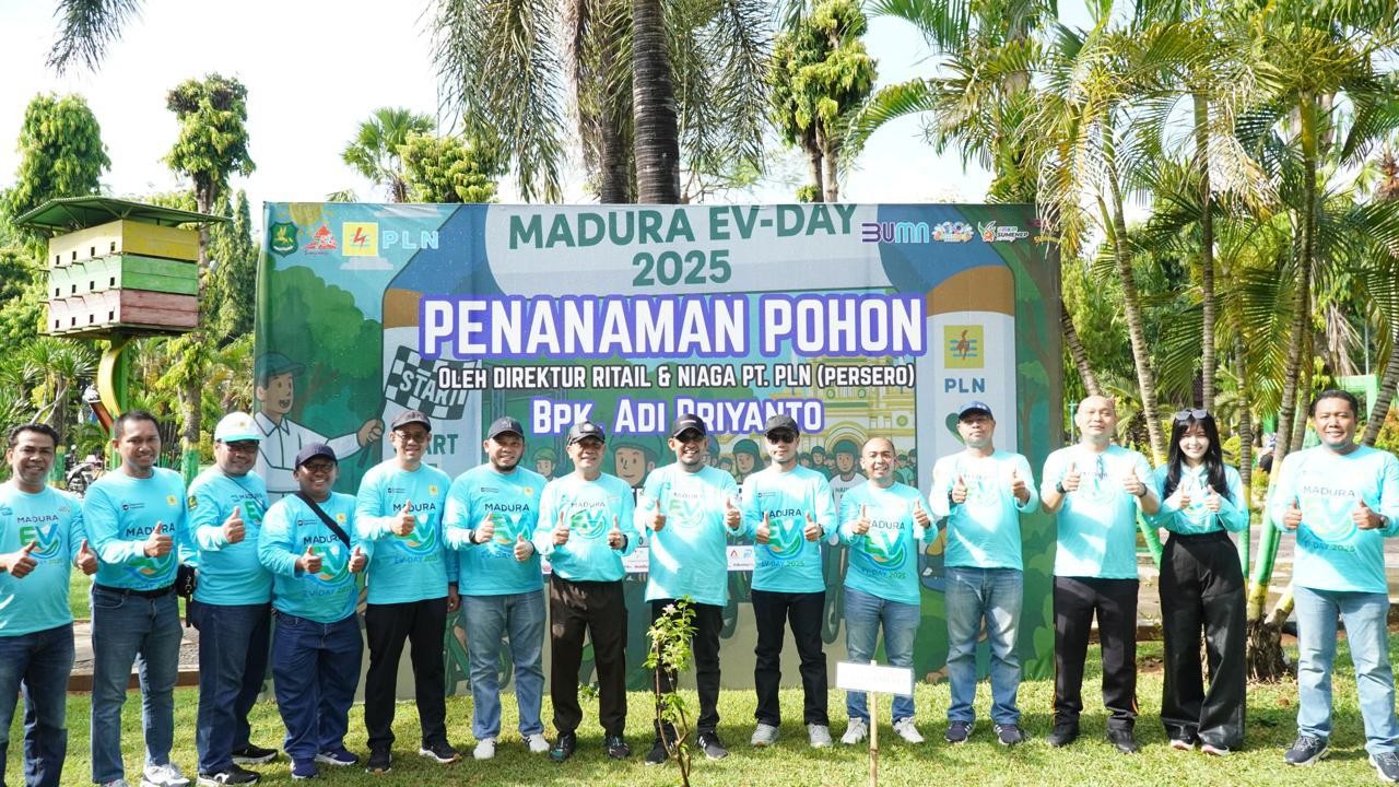 Andil dalam Menjaga Lingkungan, PLN dan Pemkab Sumenep Gelar Madura EV Day 2025