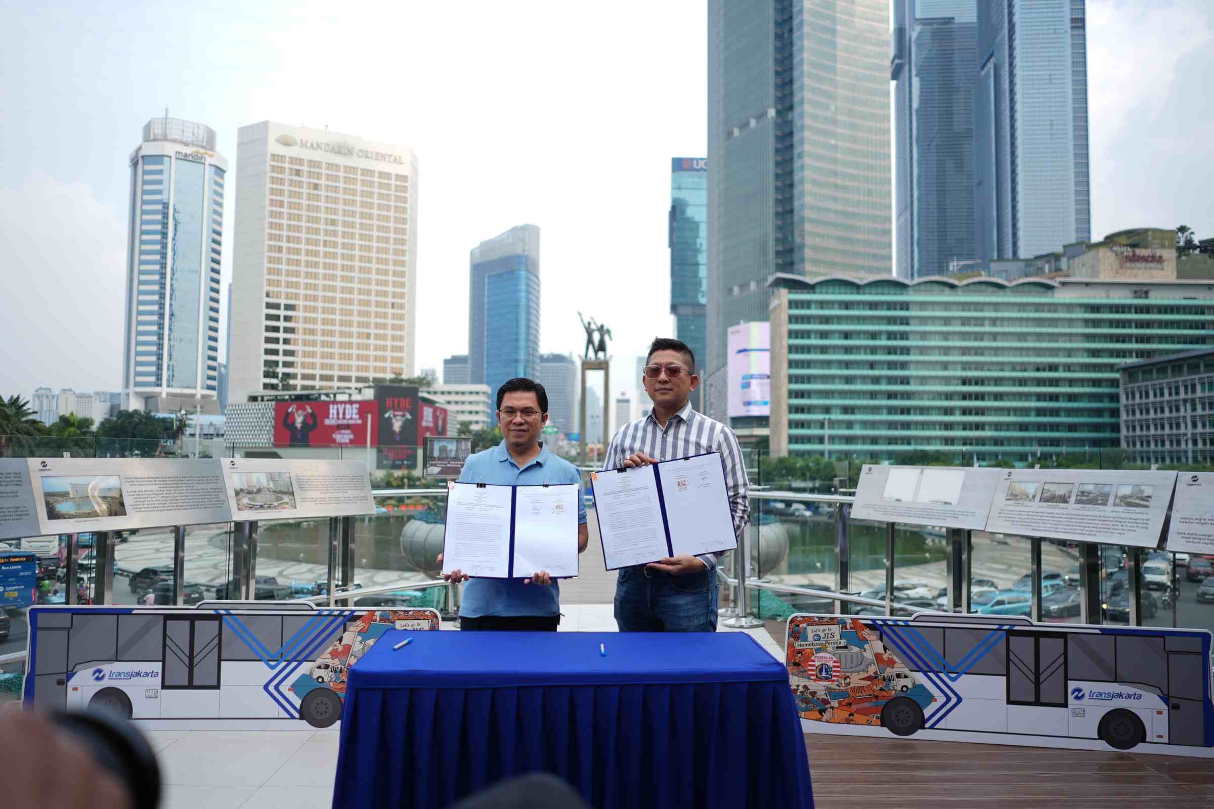 Persija Jakarta dan Transjakarta Sepakat Jalin Kerjasama Strategis Jelang Super League 2025/2026