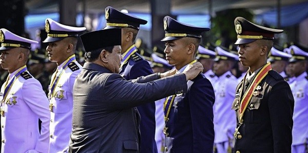 2.000 Perwira Baru Dilantik Prabowo