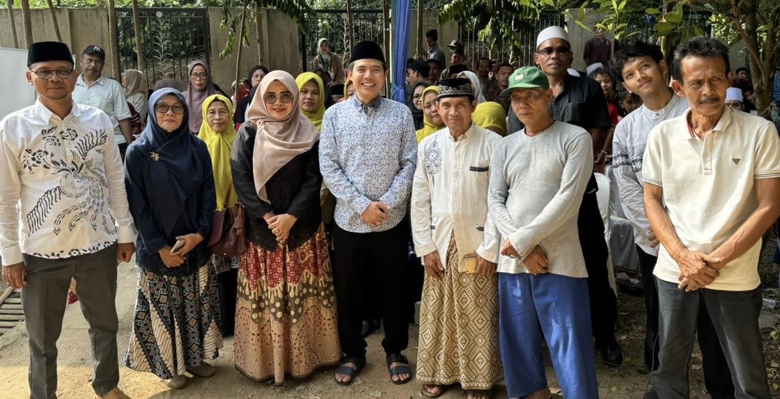 Perjuangkan Perbaikan Sekolah, M Rizky Terima Usulan Rehab SDN Gunung Sodong
