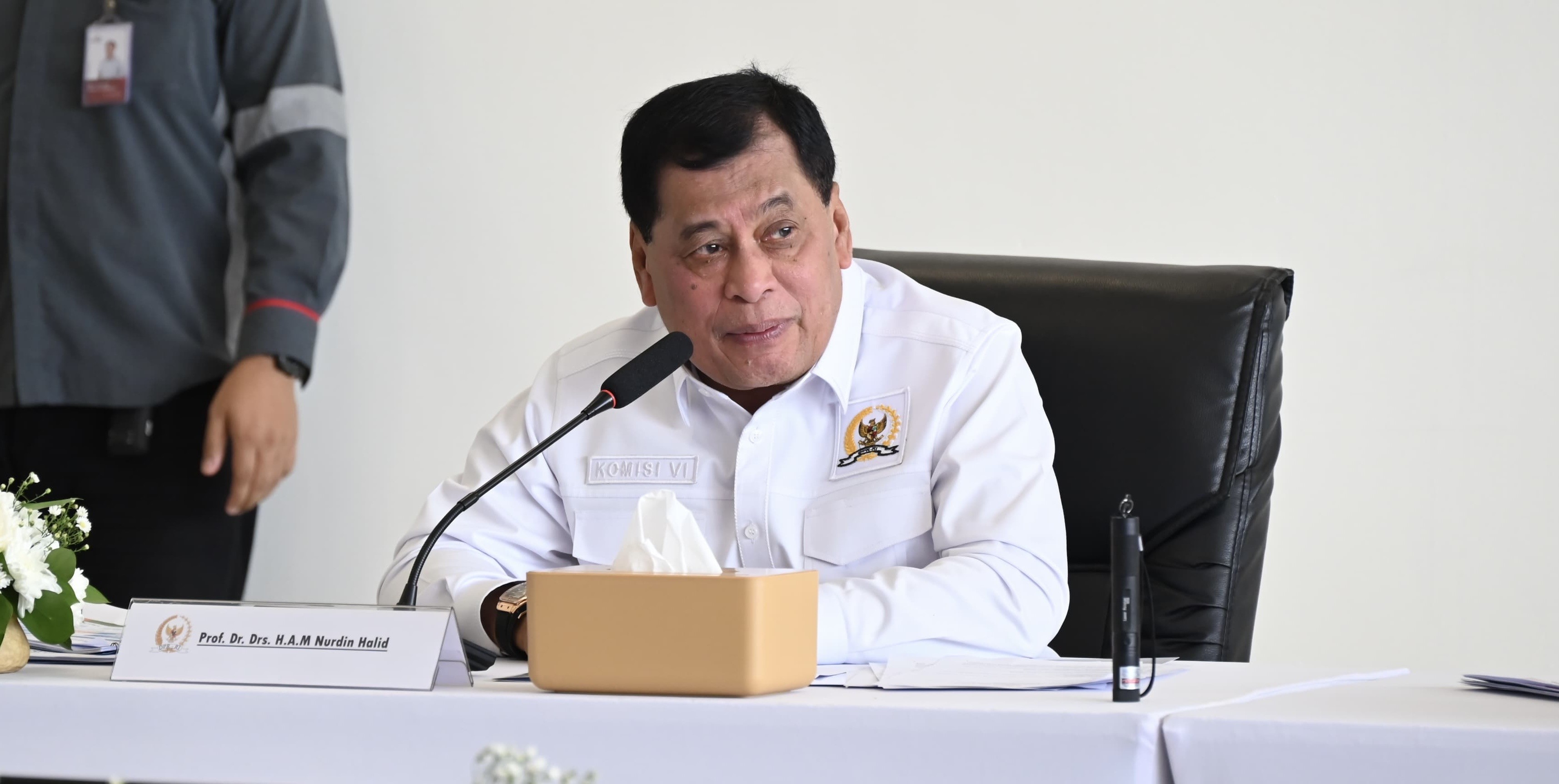 Nurdin Halid Tegaskan Isu Munaslub Golkar Adalah Hoaks